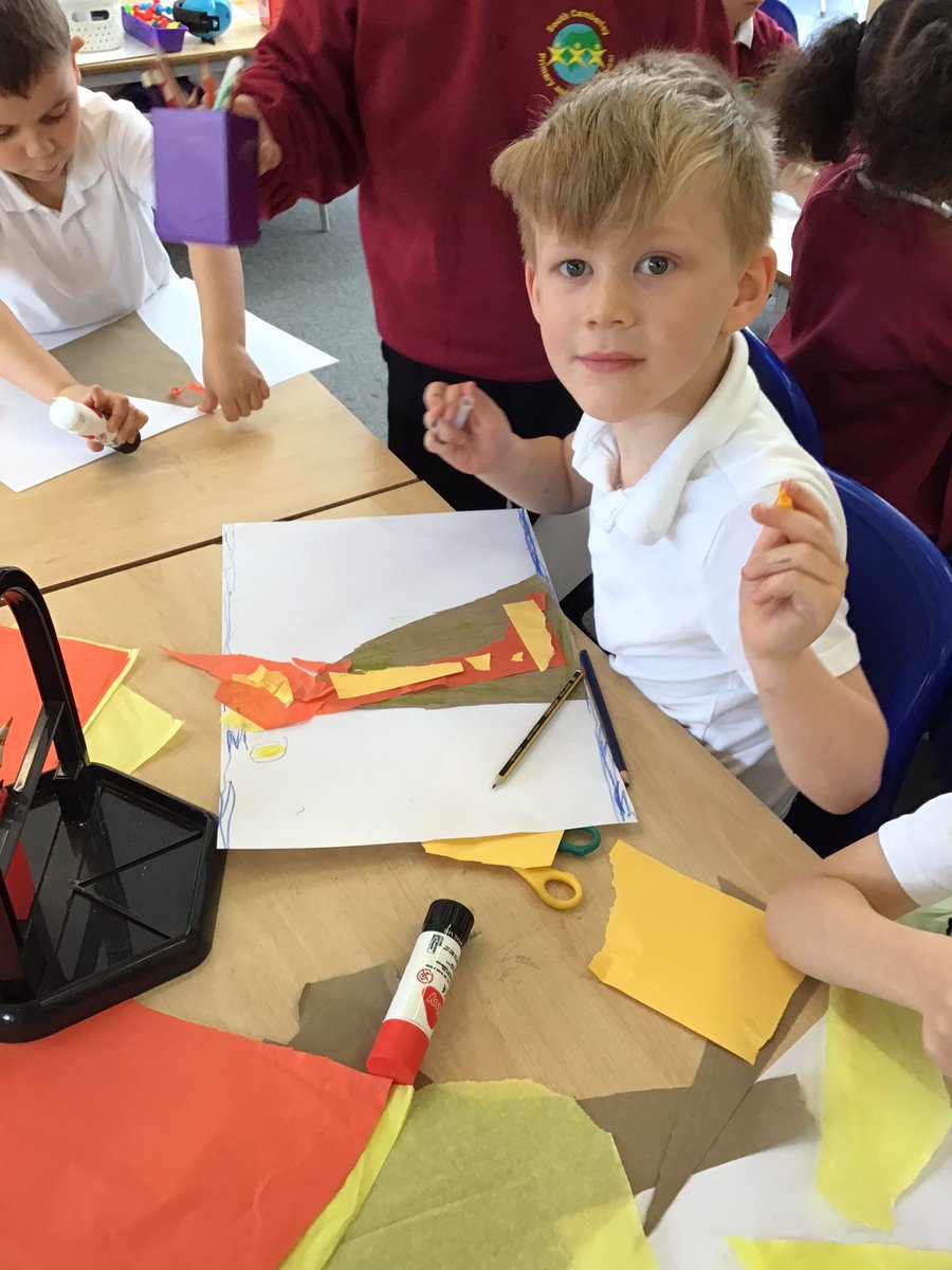 Today Year 1@Jeffers Class finished off their English unit ‘Lava’ by making their very own volcanoes. They all said “this is the best English lesson ever”.