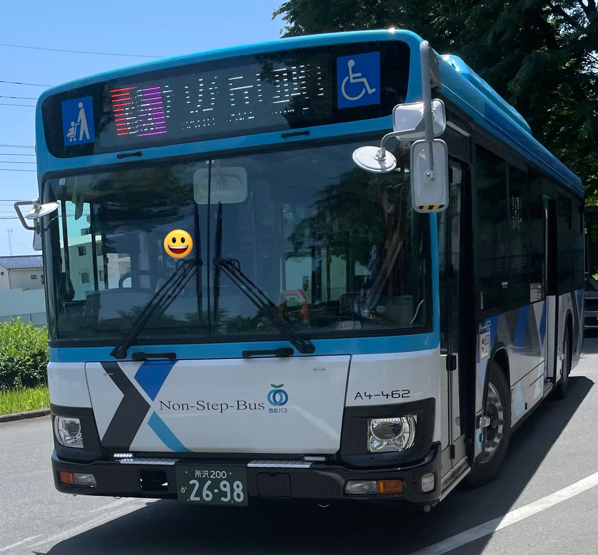 今回の西武バス巡りでは、2024年始めに導入された今年の新車のLV290N4