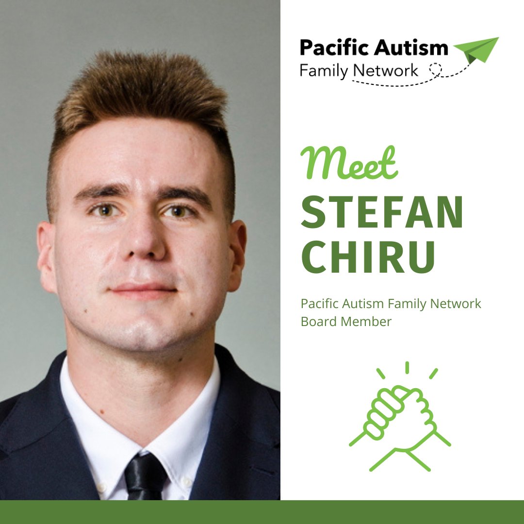 Introducing Stefan Chiru, our youngest member on the Board of Directors. At 29 years old, Stefan brings a fresh perspective and unwavering dedication to amplifying the voices of young #autistic and #neurodiverse individuals. His personal journey, from receiving an autism