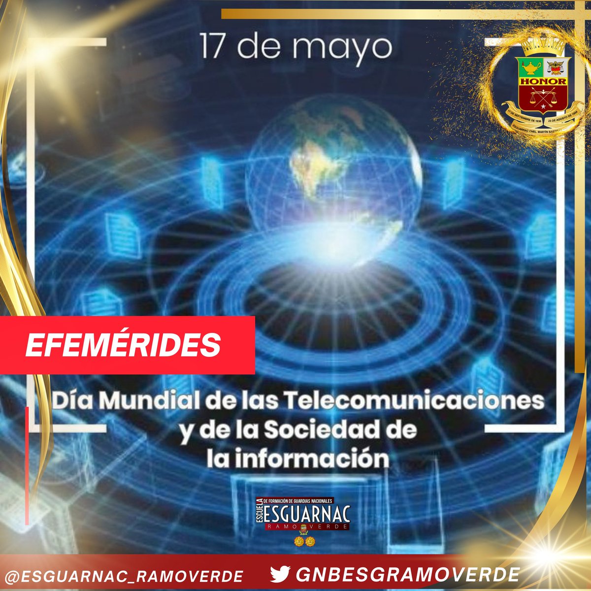 #17May En este Día Mundial de las Telecomunicaciones y la Sociedad de la Información, reflexionemos sobre el poder de la conexión. 🌐📱 Aprovechemos las TIC para empoderar a todos, especialmente a los países menos adelantados. ¡Por un futuro digital inclusivo y sostenible.