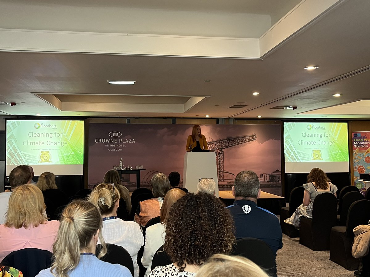 Nina Wyers <a href="/FloorbriteFM/">Nina Wyers</a> 'Cleaning for Climate' talk is certainly a wake up call! With just 7 years left to make a difference, we need to take action now and create effective ESG strategies together to safeguard our planet for generations to come 🌍

#assistconf24 #cleaning