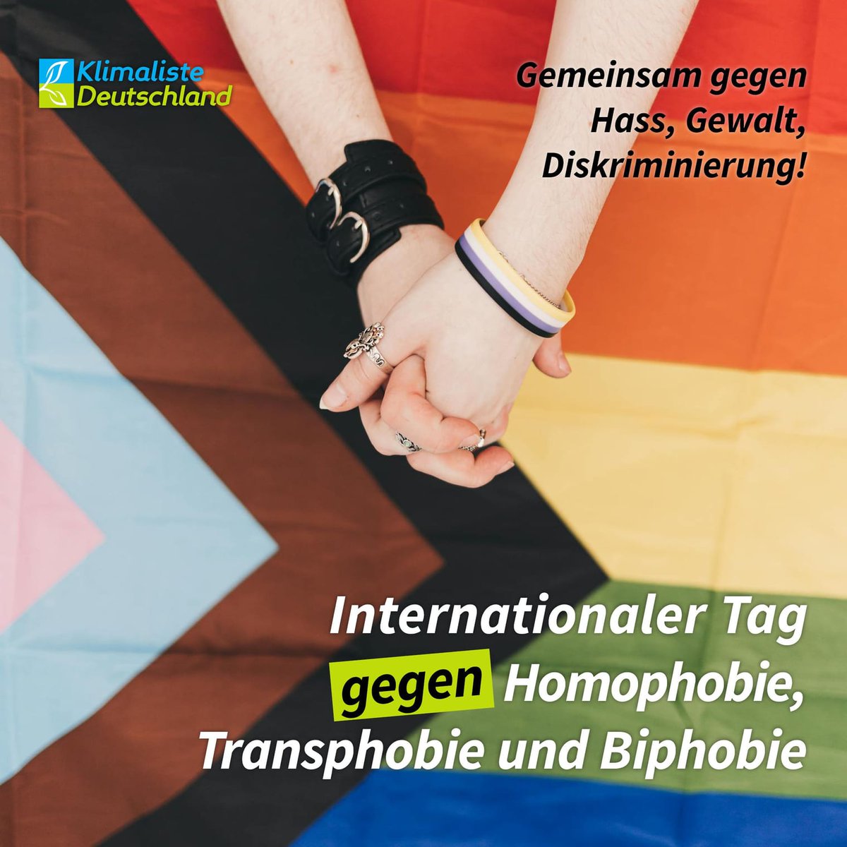 #IDAHOBIT In der EU sind LGBTIQ-Personen Diskriminierung, Belästigung und Gewalt ausgesetzt. Laut Eurobarometer (2023) haben 64% der befragten LGBTIQ-Personen Erfahrung mit Diskriminierung gemacht. Lasst uns gegen Hass und für Gleichberechtigung einstehen! 🏳️🌈❤️
#vielfalt