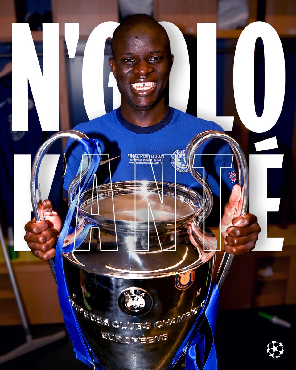 N'Golo Kanté 💙

#UCL
