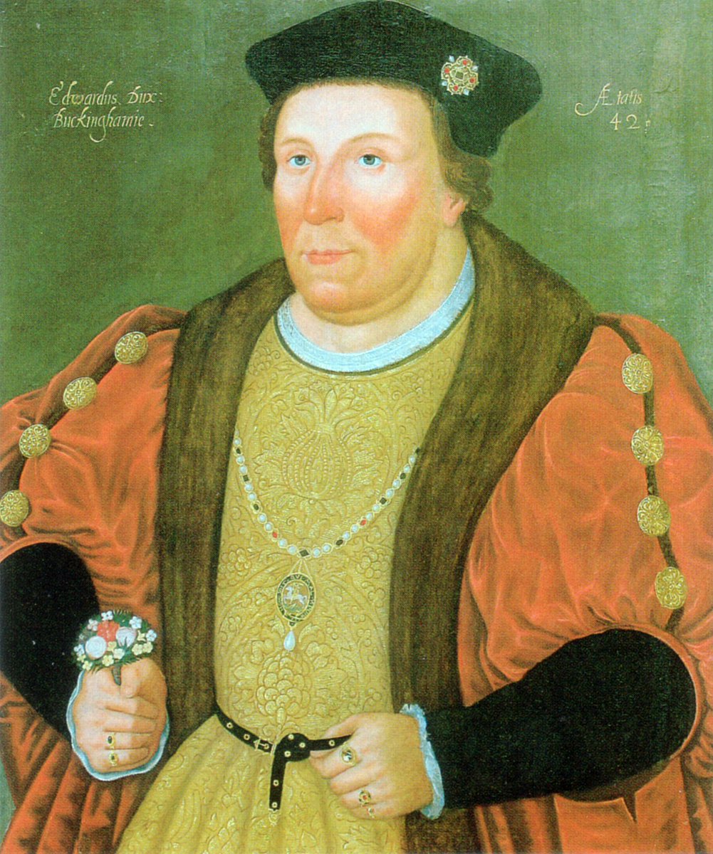 #onthisday 17 May 1521 – Edward Stafford, 3rd Duke of Buckingham, is executed for treason. Edward Stafford, 3rd Duke of Buckingham (b.3 February 1478) was an English nobleman. He was the son of Henry Stafford, 2nd Duke of Buckingham, & Katherine Woodville, & nephew of Elizabeth