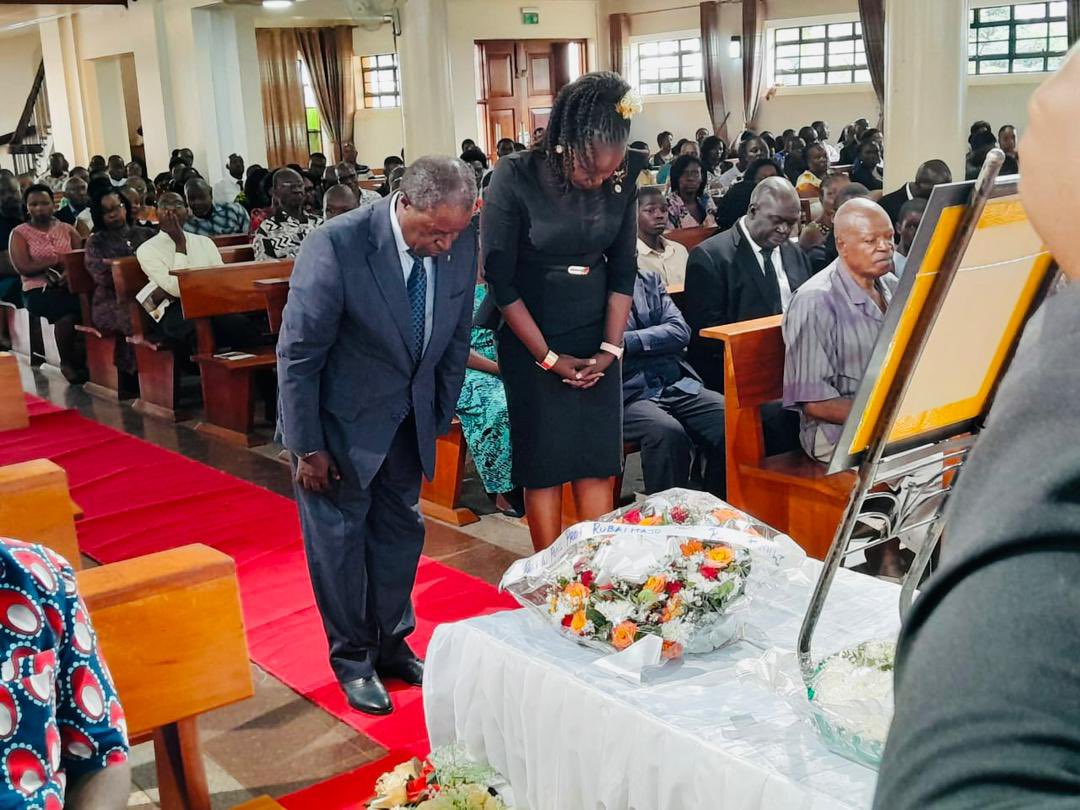 The Eulogy was very rich. We had a testimony that 1984 as a Minister of Agriculture he made sure Uganda was a basket of food for the region and WFP was procuring food for other parts of Africa