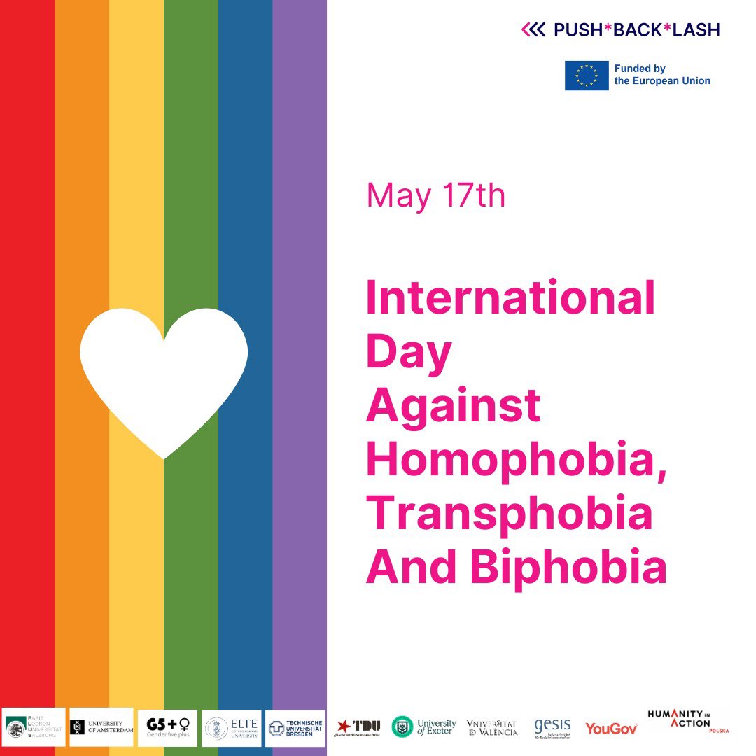 Let's continue to support and uplift each other with respect and acceptance. 💜#IDAHOTB #LoveIsLove #EqualityForAll