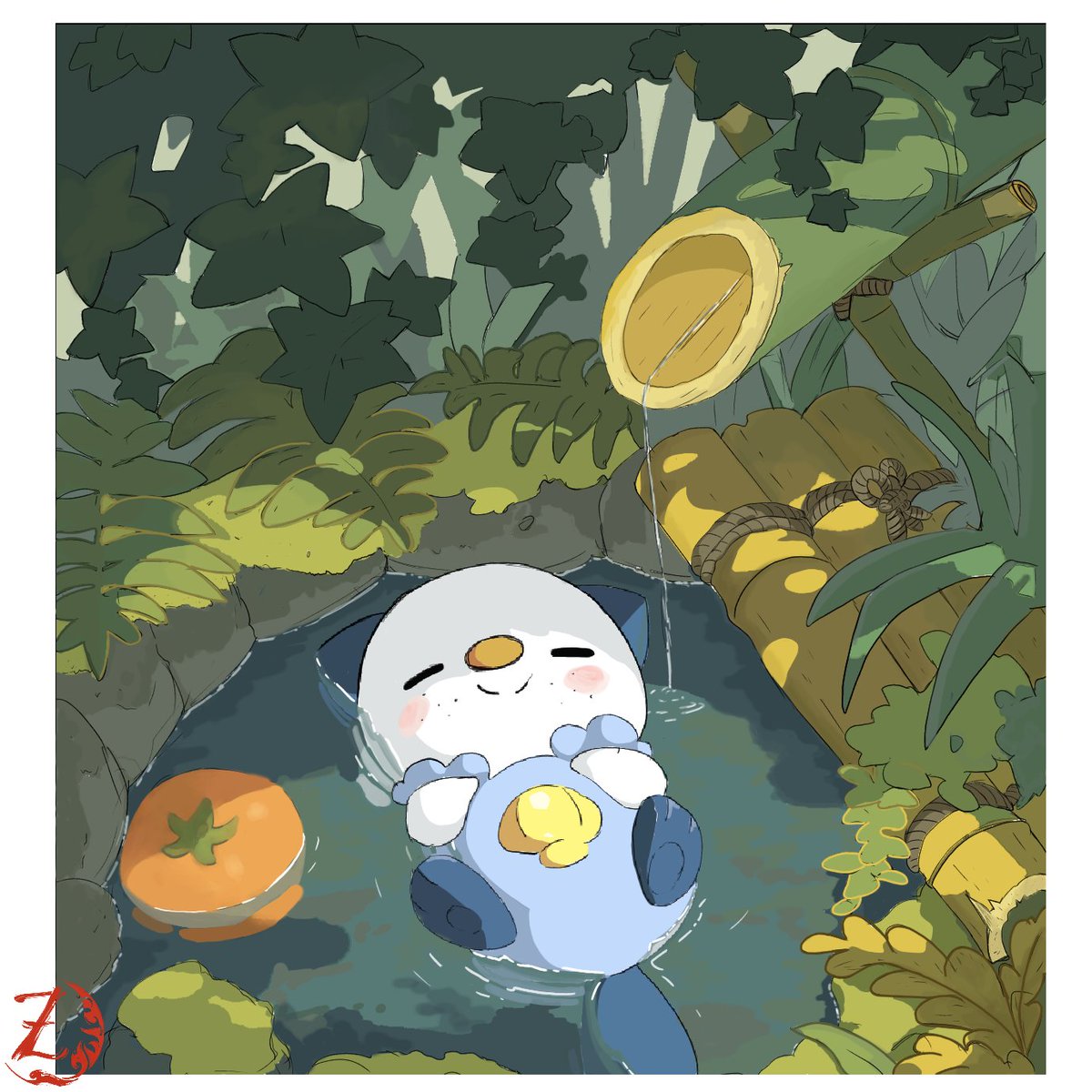 Summer time's ...
#pokemon #digitalart #illustration