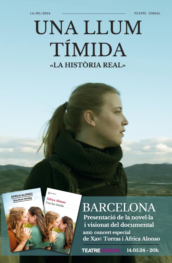 Norman Marsà trae su #crónica de UNA LLUM TÍMIDA 'LA HISTÒRIA REAL'; presentación del libro y documental creado por @AafricaAlonso en el @Teatre_Condal de #Barcelona enplatea.com/?p=40341 #UnaLlumTímida @Seix_Barral @Ed_Empuries @NormanMarsa