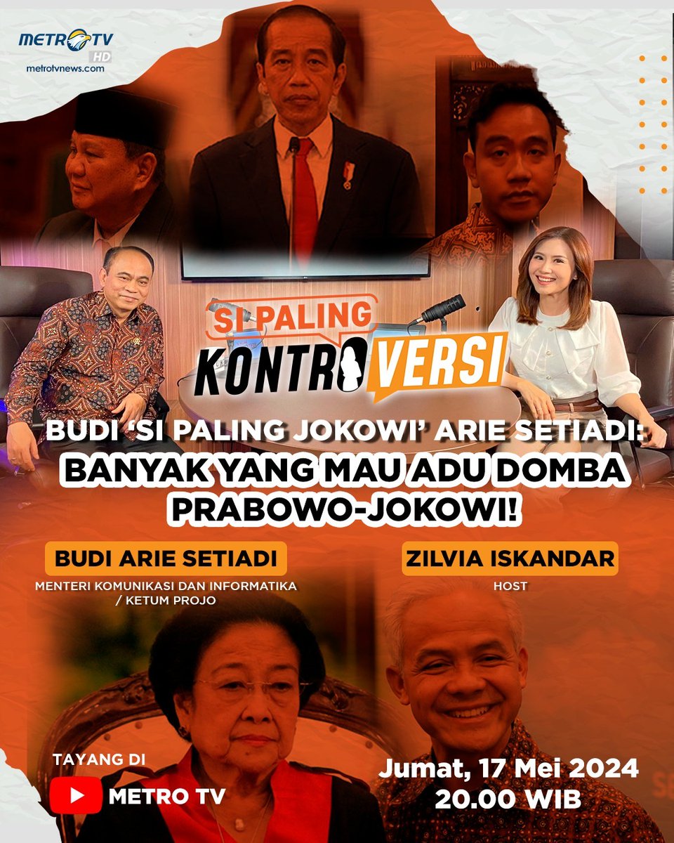 Saksikan malam Ini..

#projo #jokowi #IndonesiaEmas