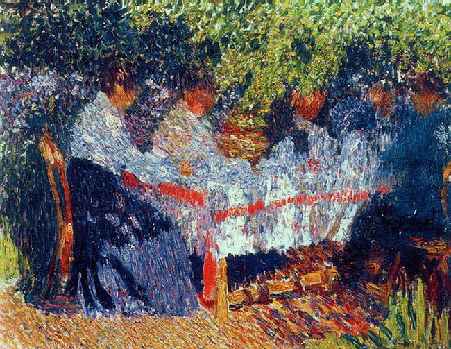 Igor Grabar 'Tea Break', 1904