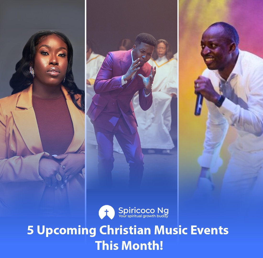 We found FIVE highly-anticipated Christian music events coming up this month. Check them out below: