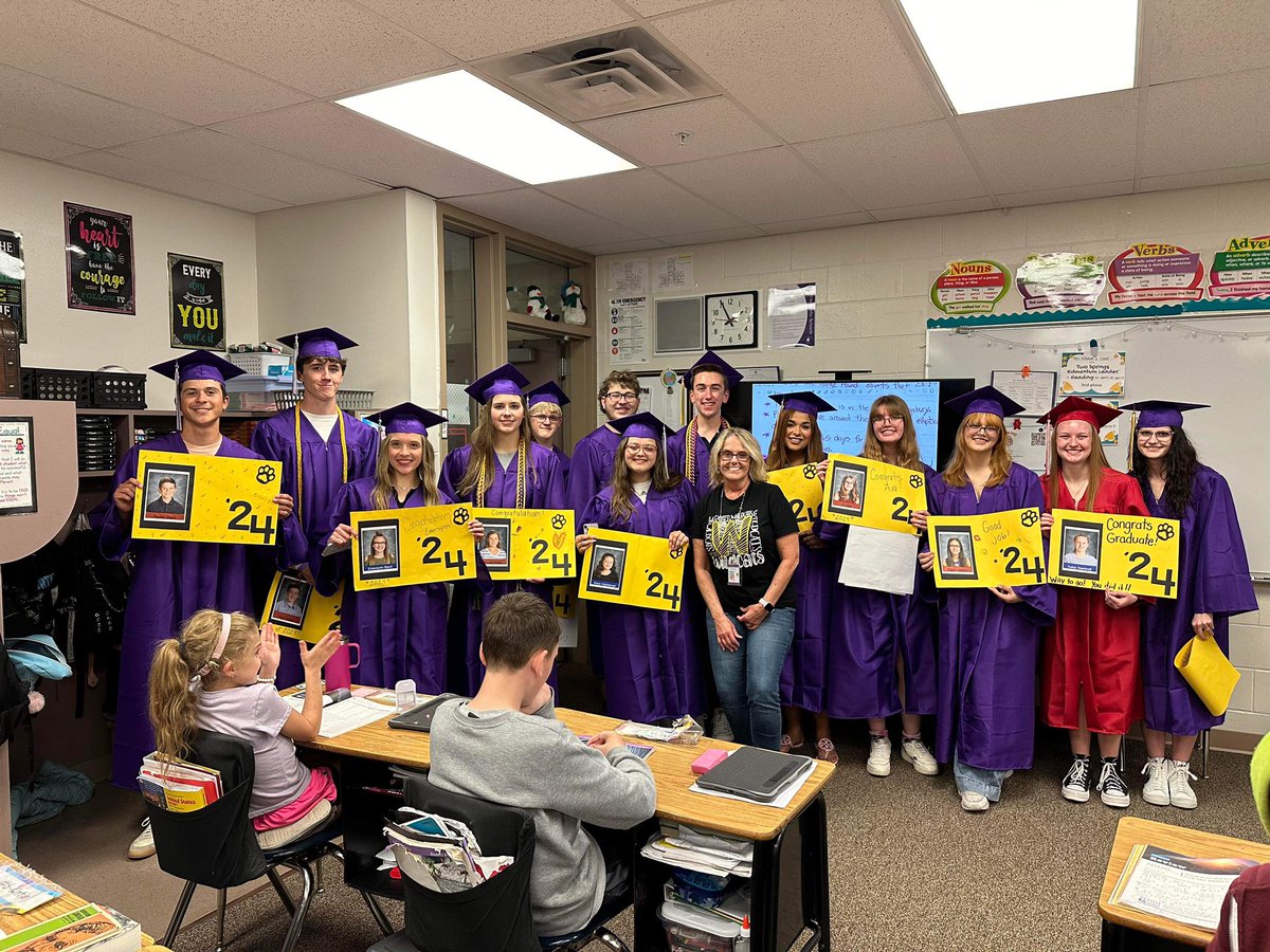 The Senior Walk was a beautiful full-circle moment! Watching seniors return to #TSwildcats1 to walk the halls, reconnect with former teachers, & inspire the younger students was truly heartwarming. Here's to celebrating the journey & sparking dreams! Congrats, Grads! 👨🏼‍🎓 #bpsne