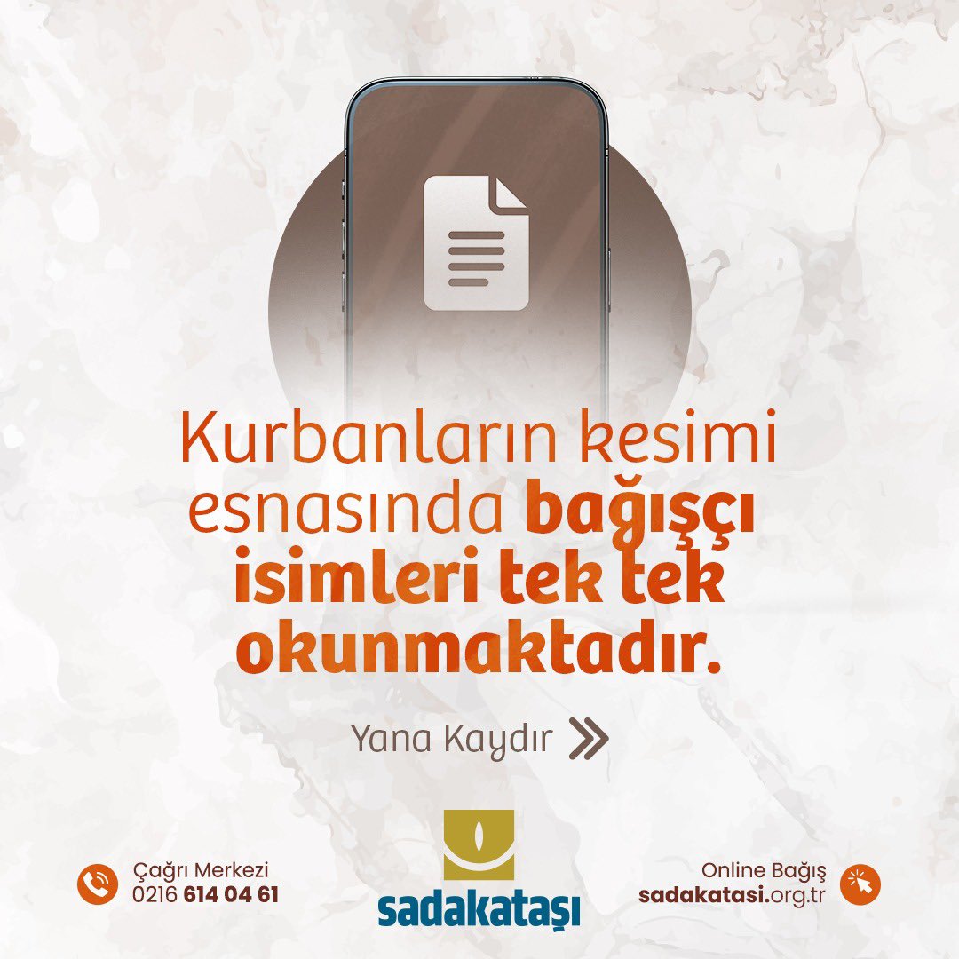 Kurban Hissemi Neden Sadakataşı'na Bağışlamalıyım?

Bu yıl da kurbanlarınızın kesimlerini islami koşullara uygun şekilde gerçekleştiriyor ve ihtiyaç sahiplerine umut oluyoruz. Siz de #kurban bağışında bulunarak iyiliği dünyanın dört bir yanında yaşatmaya vesile olabilirsiniz.