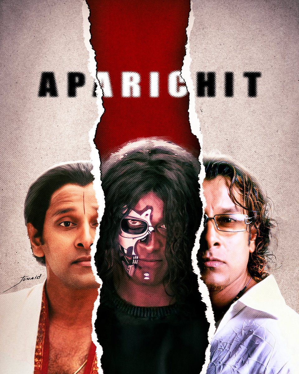 19 years for #aparichit #anniyan #aparichitudu 
.
.
.
#Fanart for this epic movie directed by @shankarshanmugh starring @chiyaan 
#ChiyaaVikram #shankarshanmugh 
#madewithphotoshop #wacomart