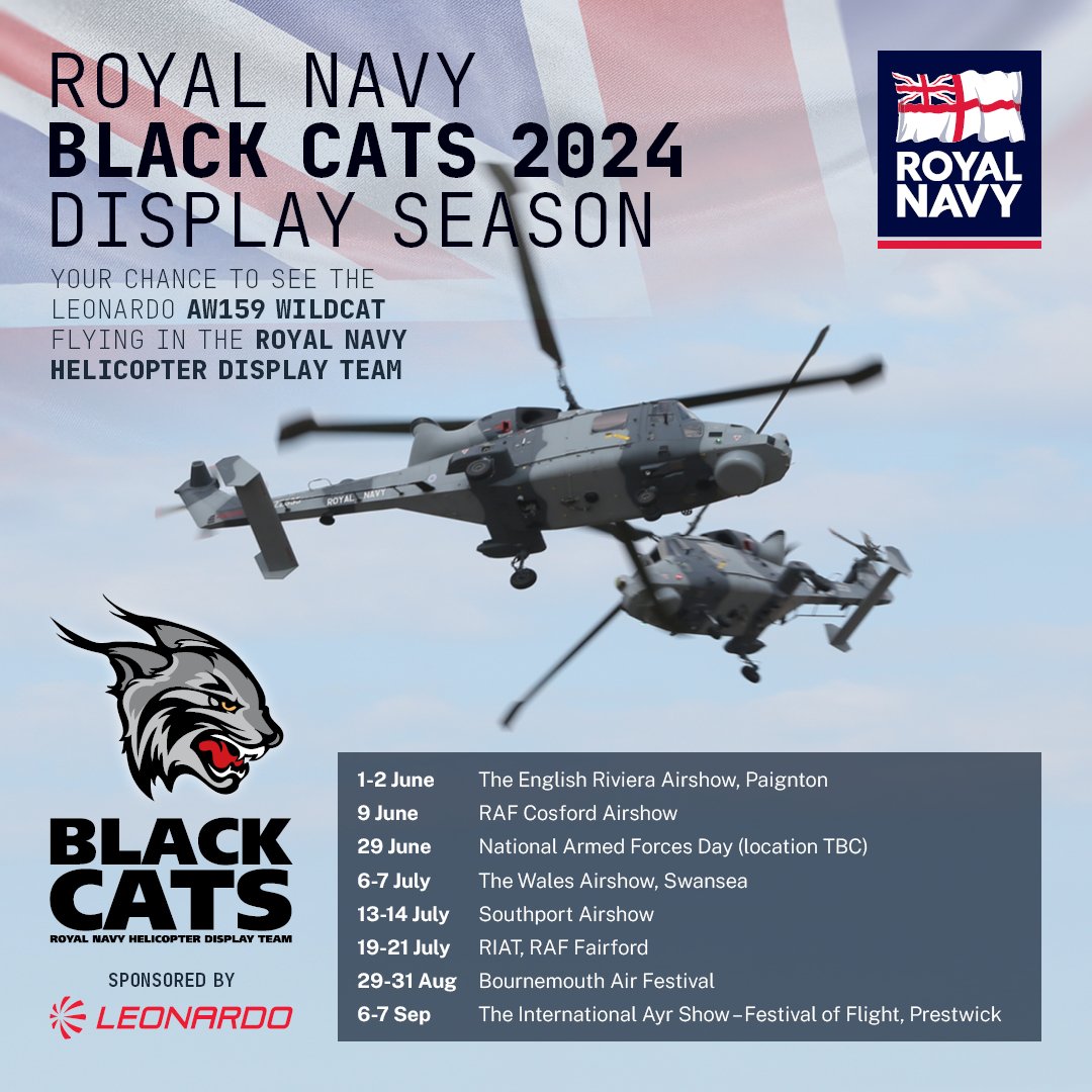 The 2024 Season is almost here! Make sure you get the chance to come and see the team display across the UK this year. We currently have 8 confirmed displays with more being added on a weekly basis! We look forward to seeing you all 🐈‍⬛️🐈‍⬛️ #BlackCats
