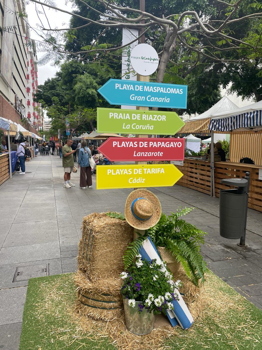 ¡Estamos en la feria de vacaciones de verano de Viajes el Corte Inglés! ¡En Las Palmas de Gran Canaria! Un espacio muy ameno en el que los visitantes pueden informarse y contratar sus vacaciones para el verano 2024. ¡Nuestra provincia os espera! 😀 @diputacioncadiz @GermanBeardo