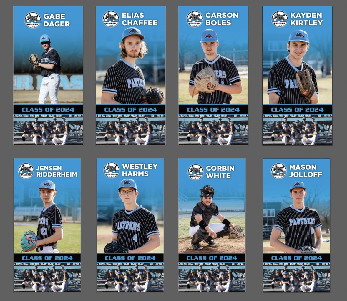 We will be recognizing our senior baseball players before Saturdays first home game.  Thank you to what you have meant to the program.

#GoPanthers