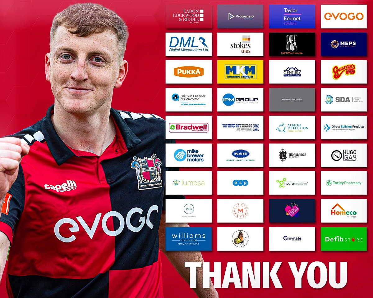 🤝 A big thank you to all of our 2023/24 sponsors! With full planning submitted on the new stadium, we are about to embark on a huge journey, and we hope that you can join us in 2024/25 🏟️ #TheWorldsFirst