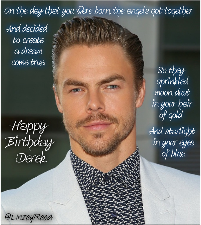 Happy Birthday @DerekHough!
It was quite a year. Wildly successful tour & winning a 4th #Emmy. Marrying the love of your life & almost losing her. Love & prayers poured in for your #WarriorWife @HayleyErbert Hough & you. #MiraclesHappen Birthday wish has been answered. 🎂😍🥰😘🥂