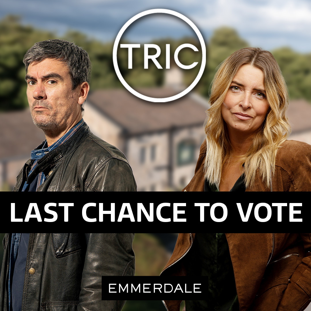 This is your last chance to vote in this year's TRIC awards! ⭐️ Vote here: tric.org.uk