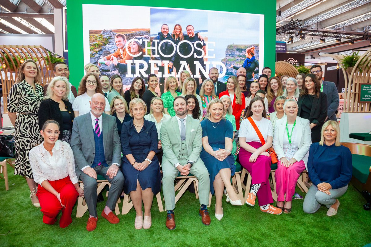 Tourism NI joined @TourismIreland & @Failte_Ireland on the @MeetInIreland stand @IMEX_Group Frankfurt, Germany. An opportunity for industry partners to meet with & showcase world class business events offering available in Ireland. #imex24