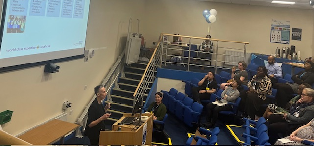NM_Improvement's tweet photo. Hearing from @RoyalFreeNHS Improvement colleagues on their journey of improvement and empowerment of staff through a listening programme. 
#PatientFirstExpo2024 #NorthMidFamily #PatientFirst #LearningThroughSharing @NorthMidNHS @HillMitch2022 https://t.co/YIP9ixa6Hq