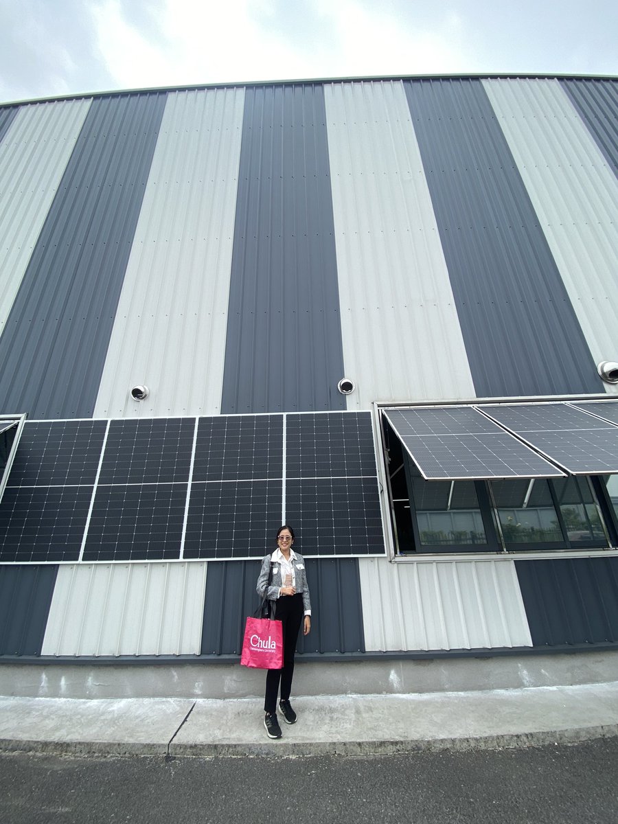 Once in 🇨🇳, visit a PV manufacturing factory ☀️ #flexiblesolar #BIPV #gratefulfortheopportunity