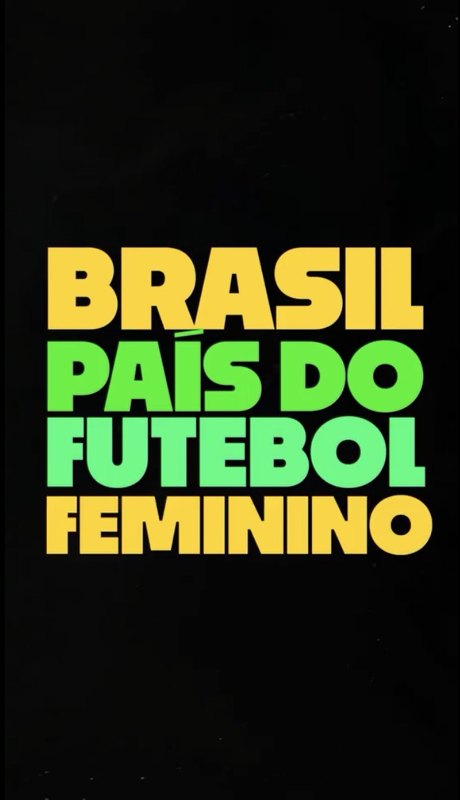 Brazil Is Making History! They have been working relentlessly for the women's game; they deserve this moment. They have opened paths and possibilities for this dream to come true. Having beening from South America myself, we feel especially proud! FIFA Women’s World Cup 2027.