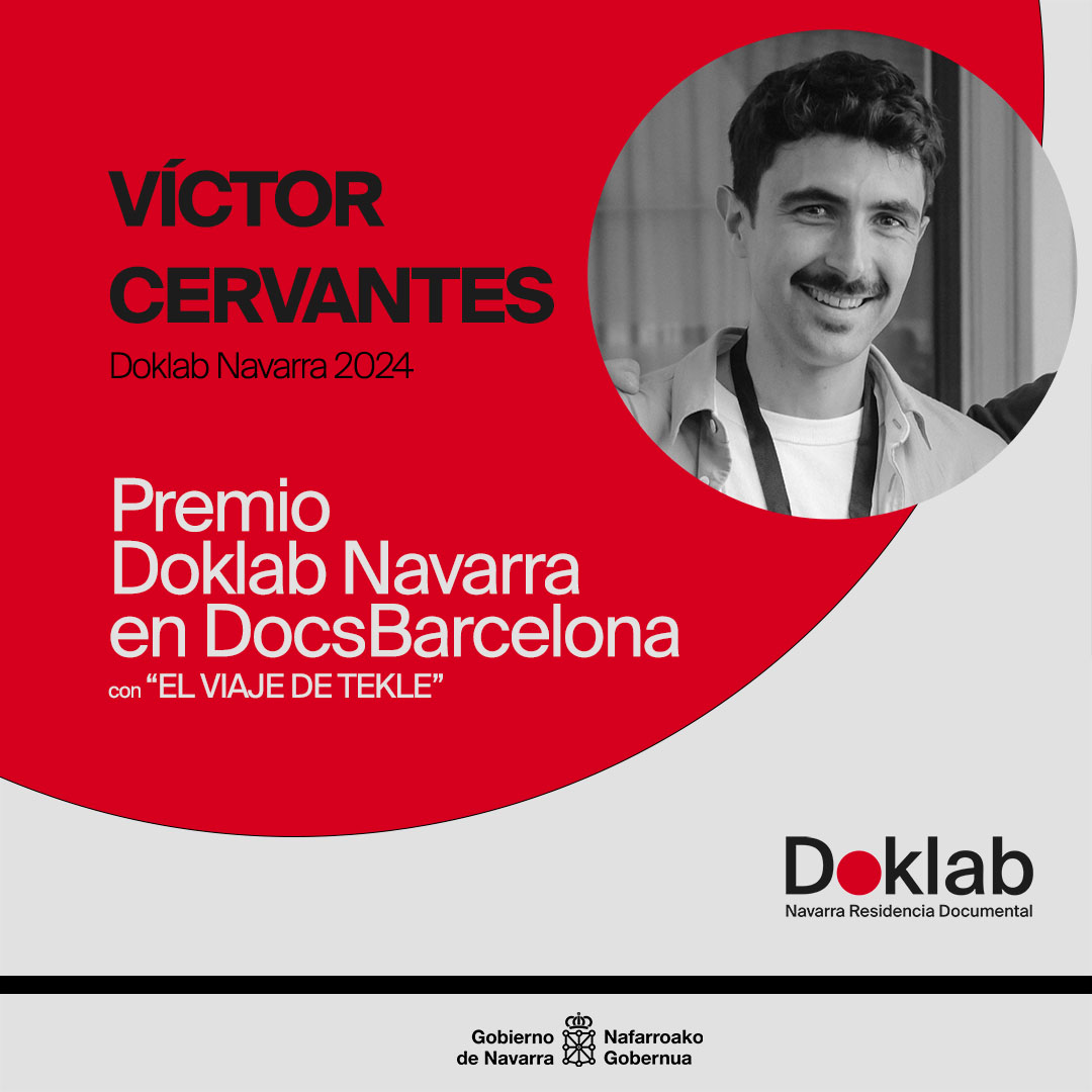 🔴 Enhorabuena a Víctor Cervantes por el premio Doklab Navarra en DocsBarcelona.

Ya tenemos ganas de verte en Olza ¡Bienvenido!

Inscripciones abiertas en nuestra página web: doklabnavarra.com

#doklabnavarra #doklab #documental #convocatoria #cultura #cine #navarra