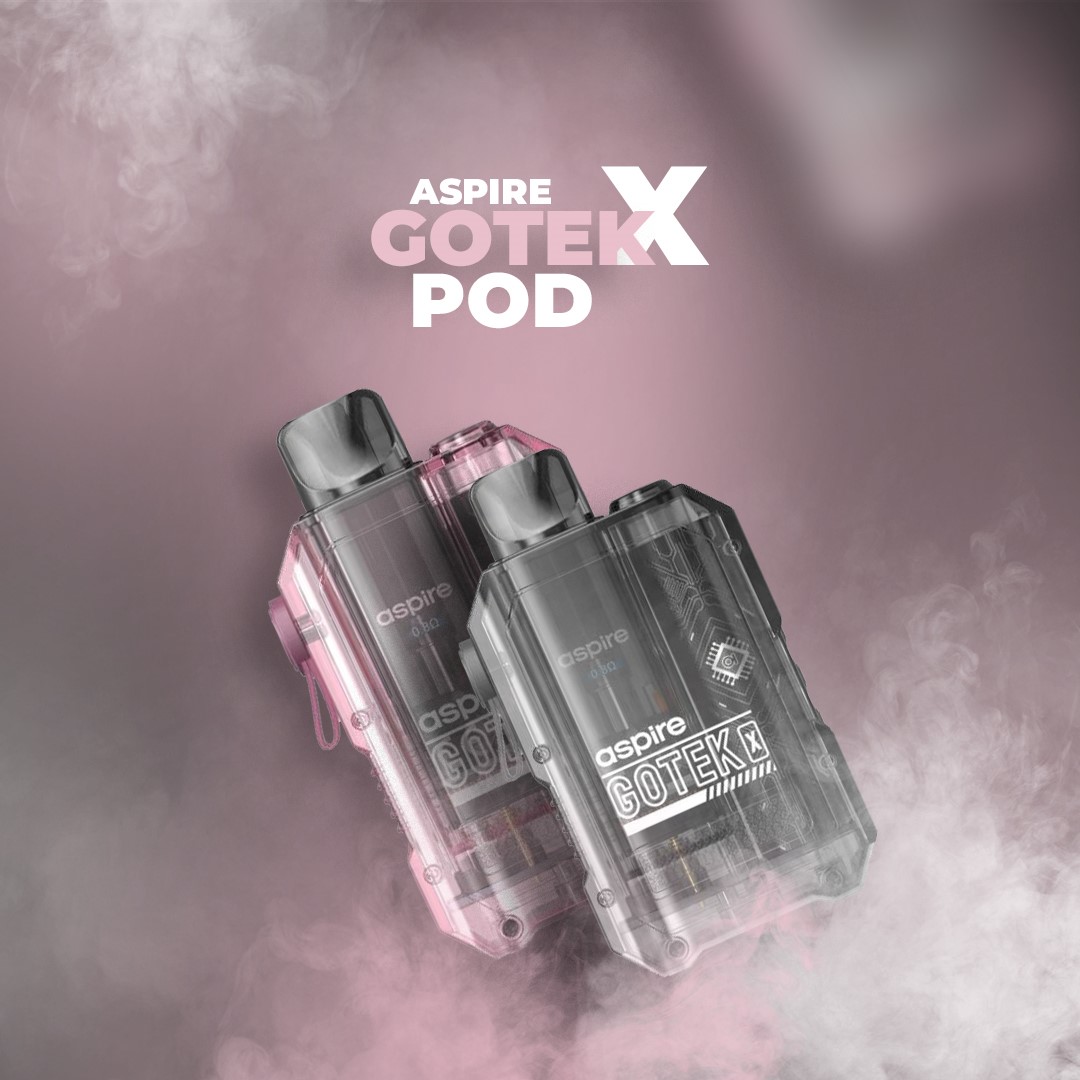 Introducing the Aspire Gotek X Pod Kit – your gateway to a flavor-packed vaping adventure! This exceptional vape kit is designed to elevate your taste buds to new heights.

For order - rb.gy/xegtch

#aspiregotekX #podkit #vapestore #vapeuk #vapeshop #vapelife