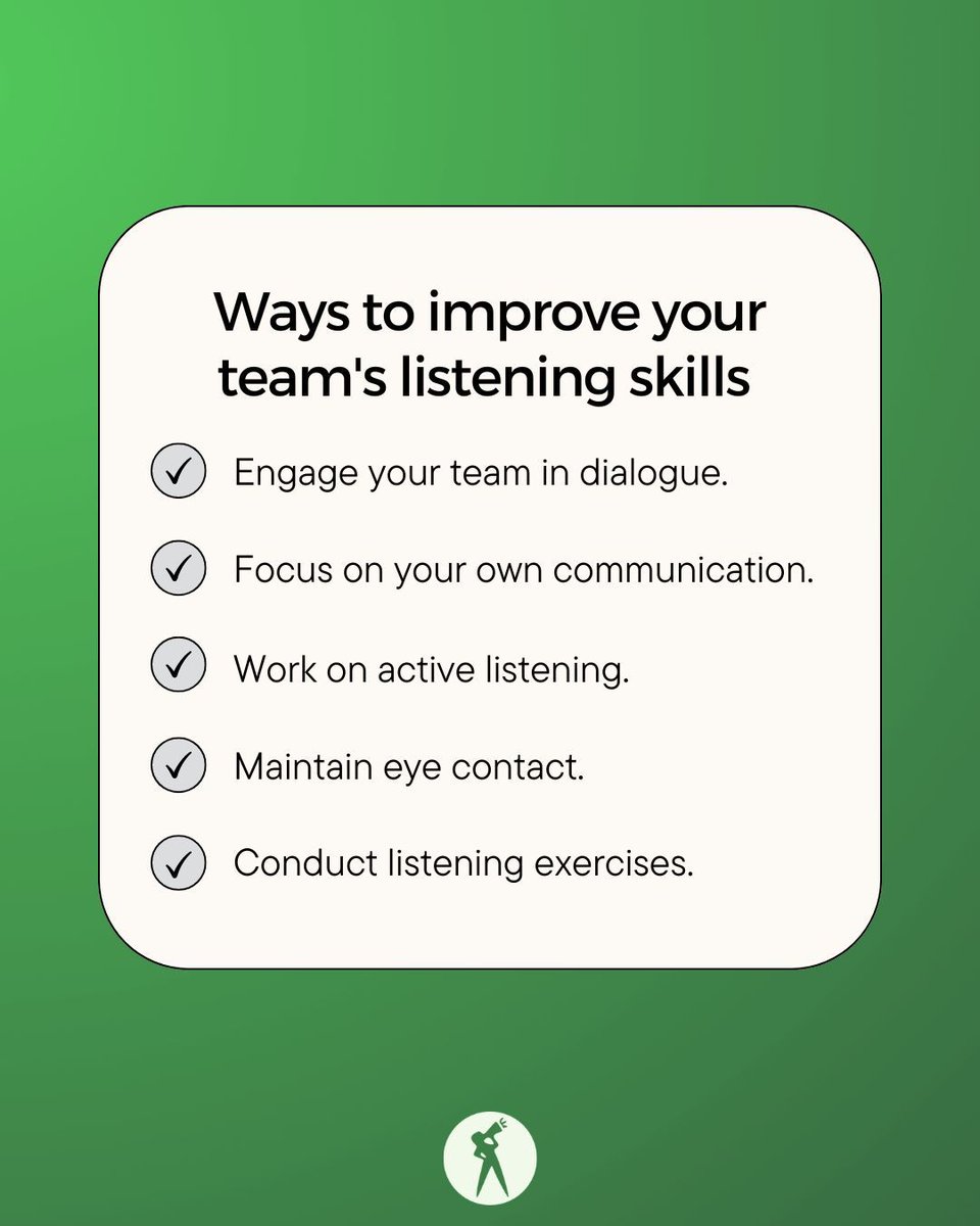 Improving your team's #listeningskills is not just about enhancing communication; it's about fostering a culture of respect, collaboration, and empathy that ultimately leads to greater success and satisfaction for everyone involved. #teamcoaching