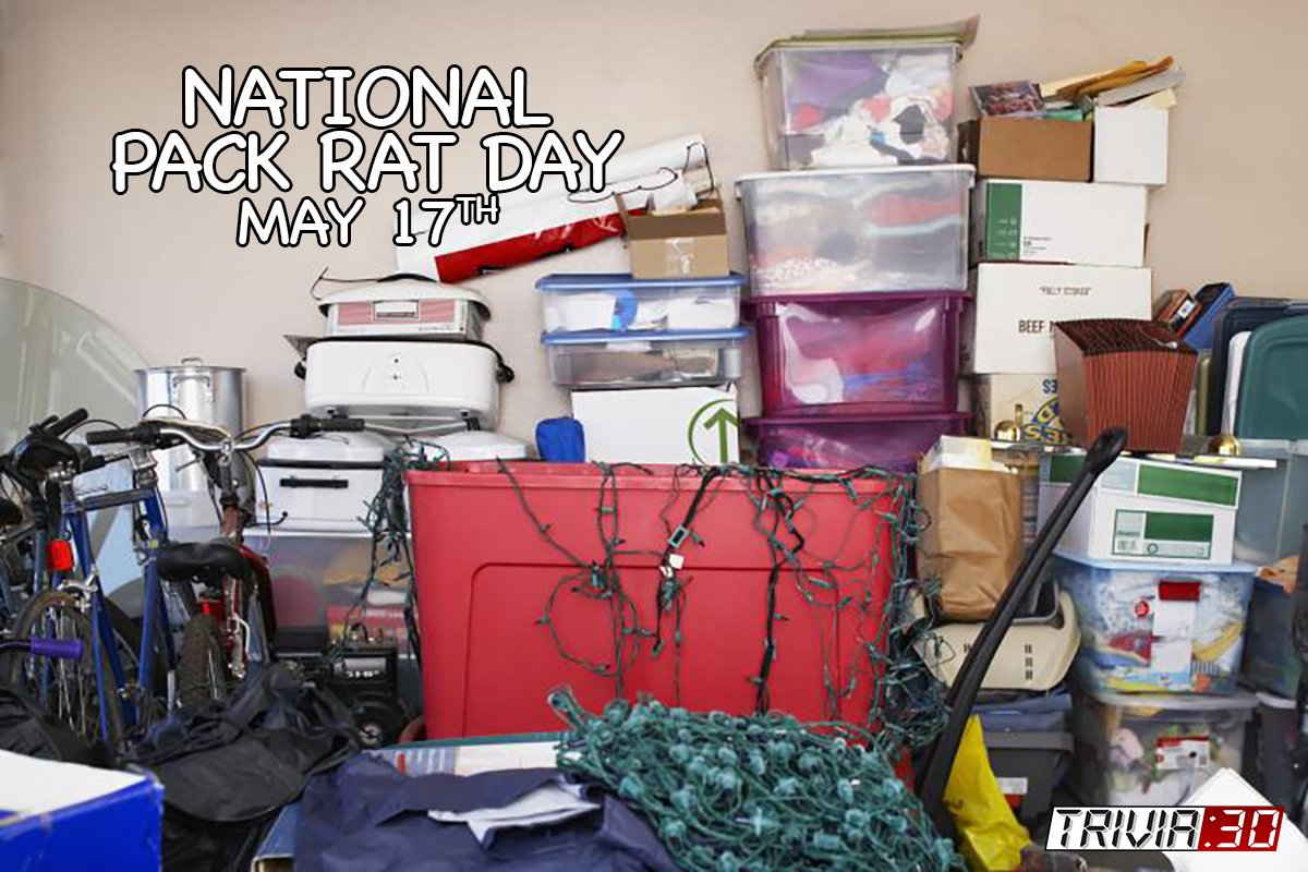 'I'm a selective pack rat. There's some things I have no problem getting rid of and others I hold onto dearly.' — Will Ferrell #trivia30 #wakeupyourbrain #NationalPackRatDay #WillFerrell #hoarders #hoarding #hoarder #cleaning #clutter #hoarded #professionalcleaning #junkremoval