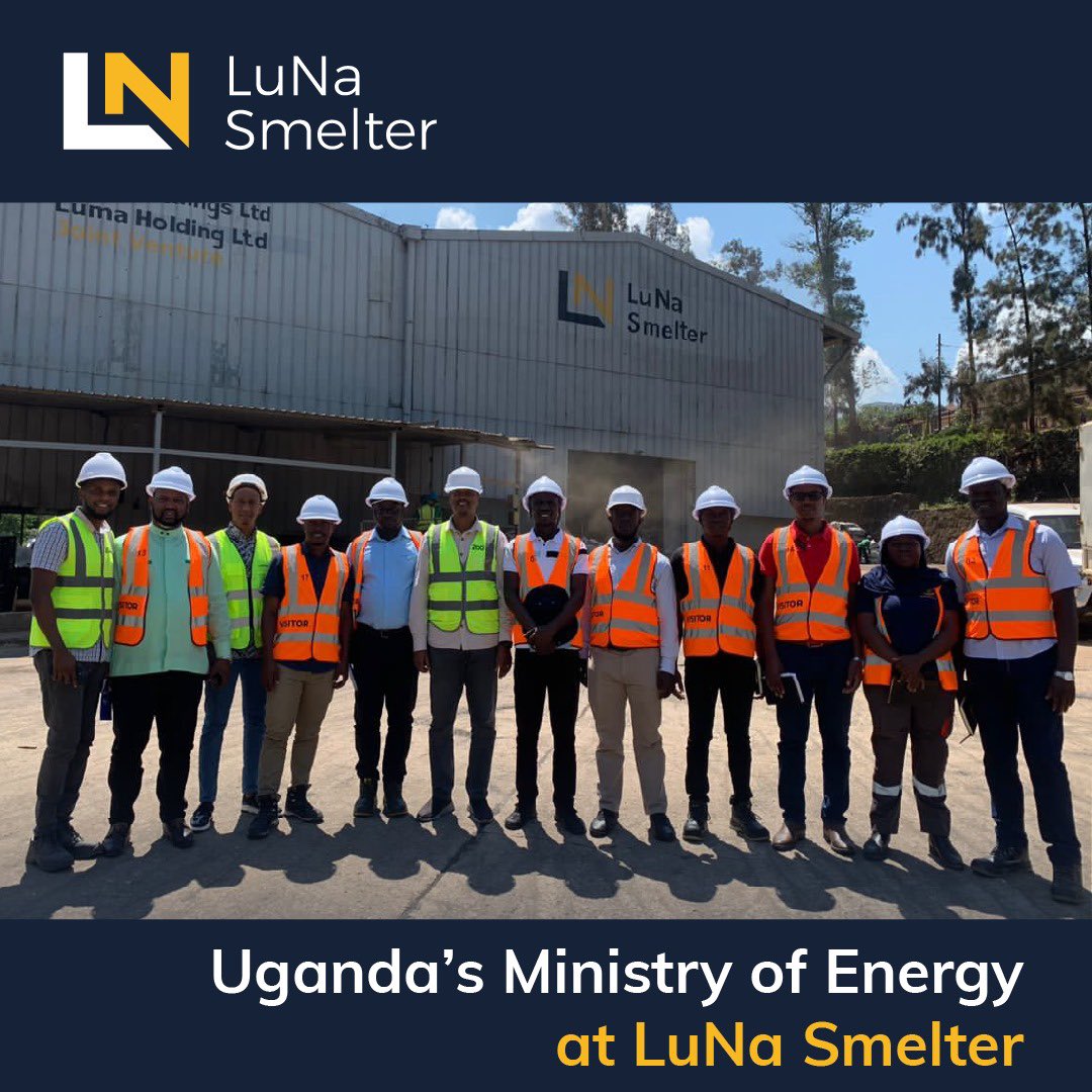 Yesterday, LuNa Smelter had the honour of hosting a delegation from the #Uganda’s Ministry of Energy and Mineral Development-Directorate of Geological Survey and Mines (DGSM) as a peer learning visit with focus Regional Certification Mechanism.

#LuNaSmelter #ResponsibleSourcing