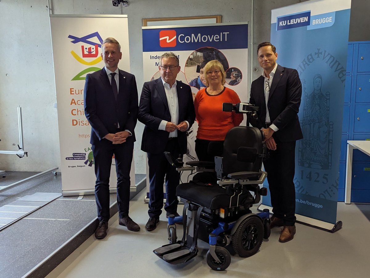 💡 "EACD Bruges 2024 is méér dan een congres, het wil mee het maatschappelijk verschil maken", zo werd het Brugse EACD-congres vandaag voorgesteld op onze campus. Het impactprogramma EACD+ maakt het congres bovendien uniek in z'n soort.

Meer lezen 👉🏼 bit.ly/3V4YqQj