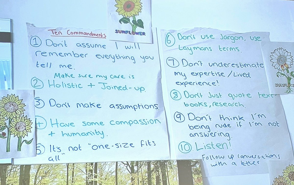 Love this 'ten commandments in your clinic' by Dr Dominic Bray's talk ar #acdcaston 🥰