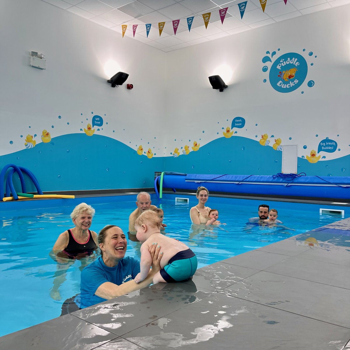 We floated into the wonderful world of Puddle Ducks baby swim classes and saw Floaties, Splashers and Kickers.

Puddle Ducks swim classes start from birth till 10 years old!  Want to test the waters?  Puddle Ducks offers no-obligation free taster sessions. 🐥

#Northwich