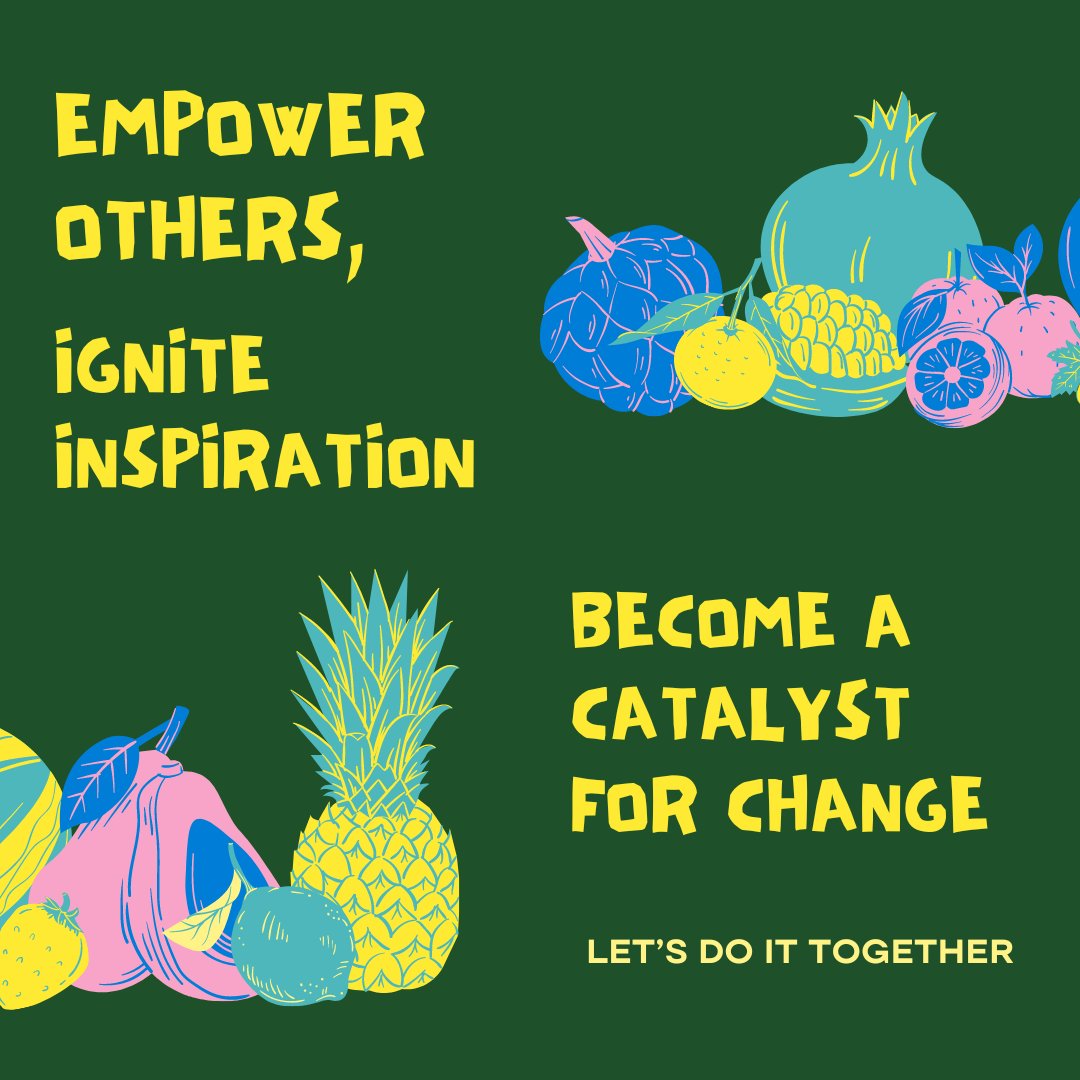 Share resources, ignite inspiration, and become a catalyst for change. The power of collaboration and innovation can transform the world around us.

#foodwaste #communityimpact #sustainabilityinitiatives #reduceyourfootprint #volunteering #foodwasteawareness