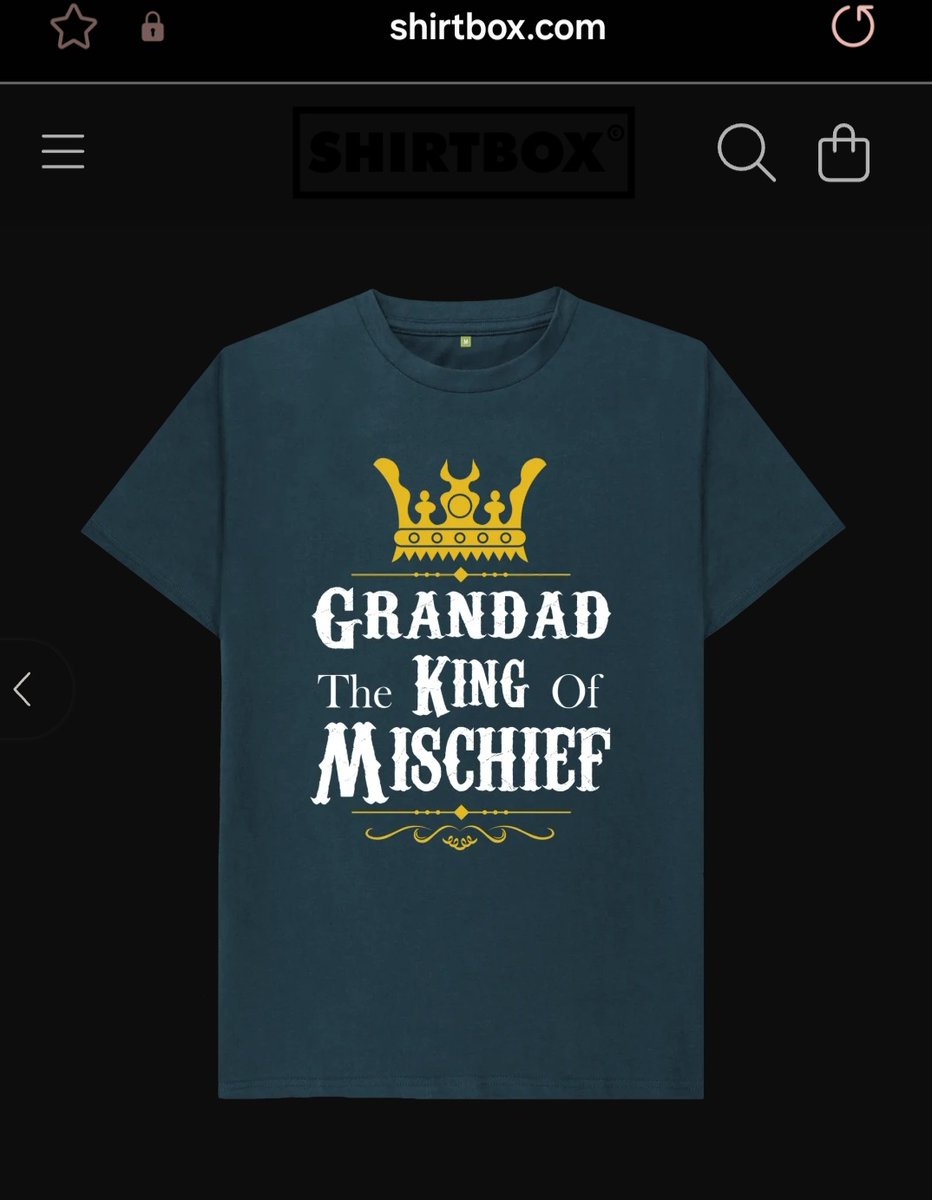 Just been bought my first grandad tshirt so chuffed and definitely correct