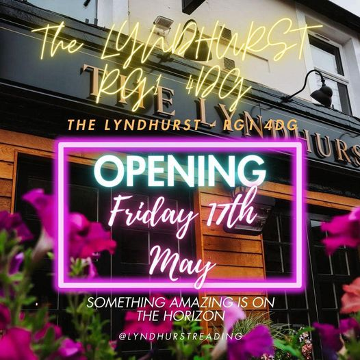 The Lyndhurst Bar & Kitchen reopening friday 17th may facebook.com/lyndhurstreadi…