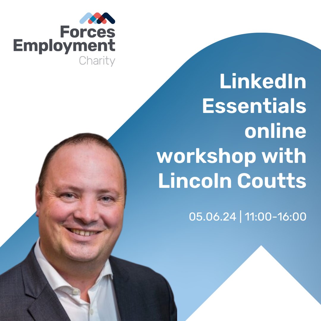 “The most useful LinkedIn sessions I have attended to date. Just practical advice and thoughts with supporting reasoning.” Our next workshop is on 5 June from 11 am until 4 pm. Register today 👉 loom.ly/yGjyPfI #LinkedInEssentials #Military #MilitaryFamily #Veterans