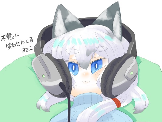 【新作】🐱(見てくれるのをじっと待つ猫) 