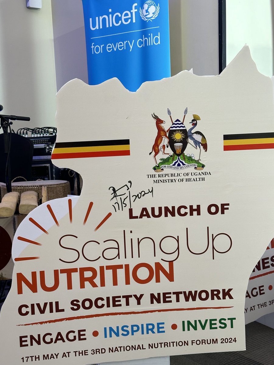 Minister ⁦@BalaamAteenyiDr⁩ today presented a statement of commitment of Gender sector at the closing ceremony of the 3rd #NationalNutritionForum2024 at Mestil in Kampala.He said his ministry promotes integration of food and nutrition security services in Social protection.