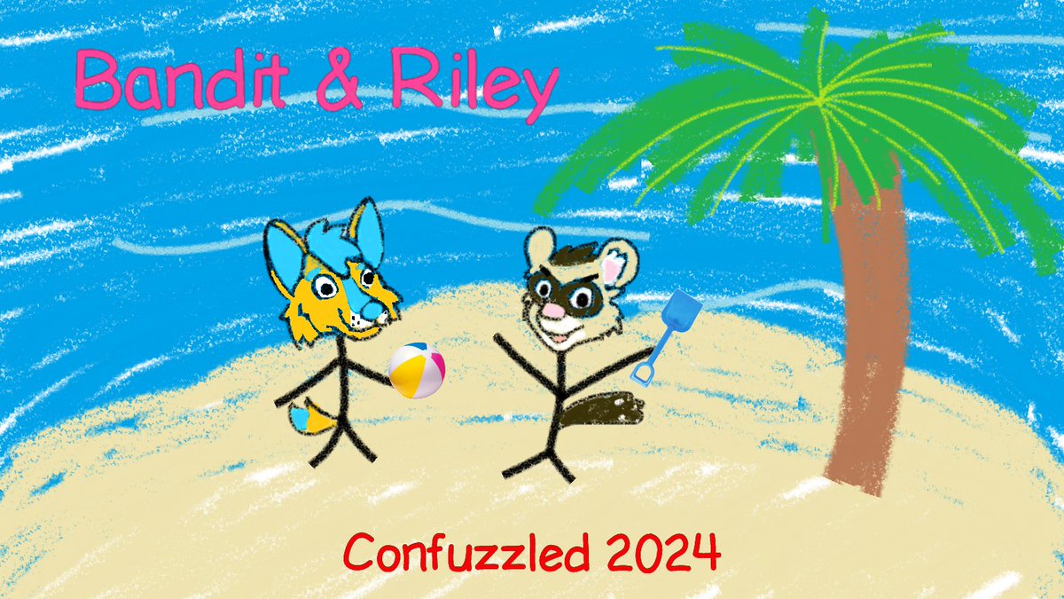 Confuzzled room sign is complete 🏖️