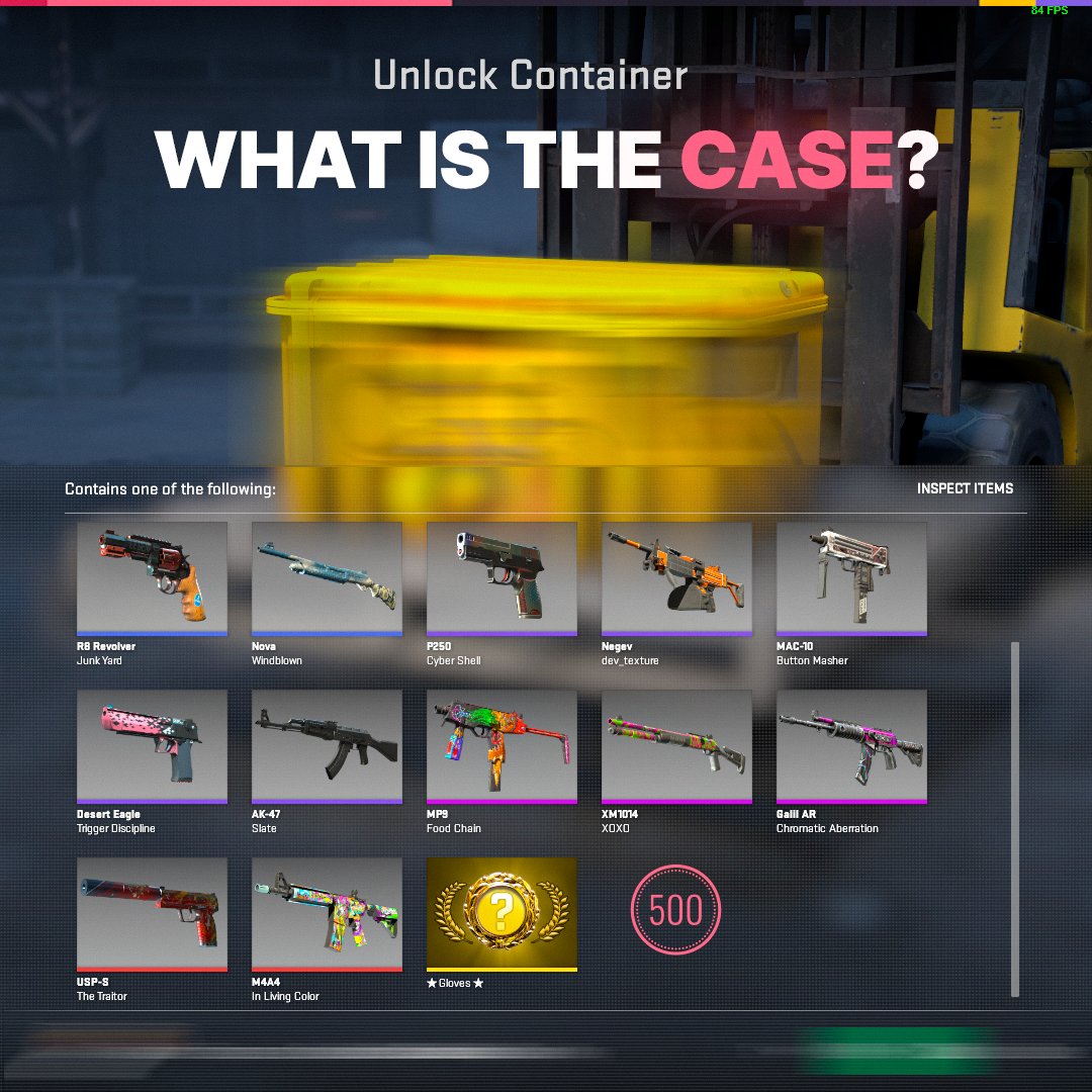 🚨GIVEAWAY🚨 Guess the case, and win some balance on 500Casino!💸 RT - Like - Follow!