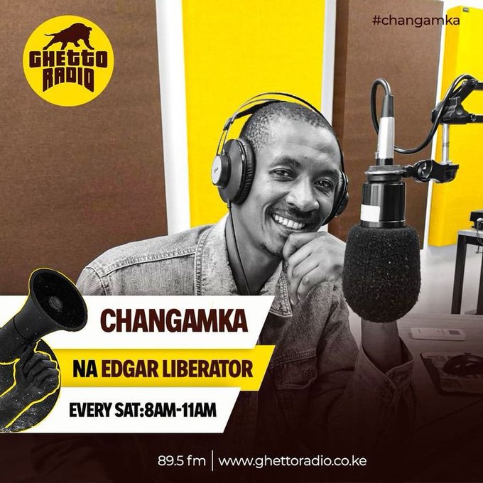 Don't you complicate your mind. Flee from hate, mischief and jealousy. - Bob Marley Githaa ni ya ku #Changamka ukiwa na LIBERATOR EDGAR tukibanja issues zina tu affect mtaani, the only shows that champions #SocialJustice