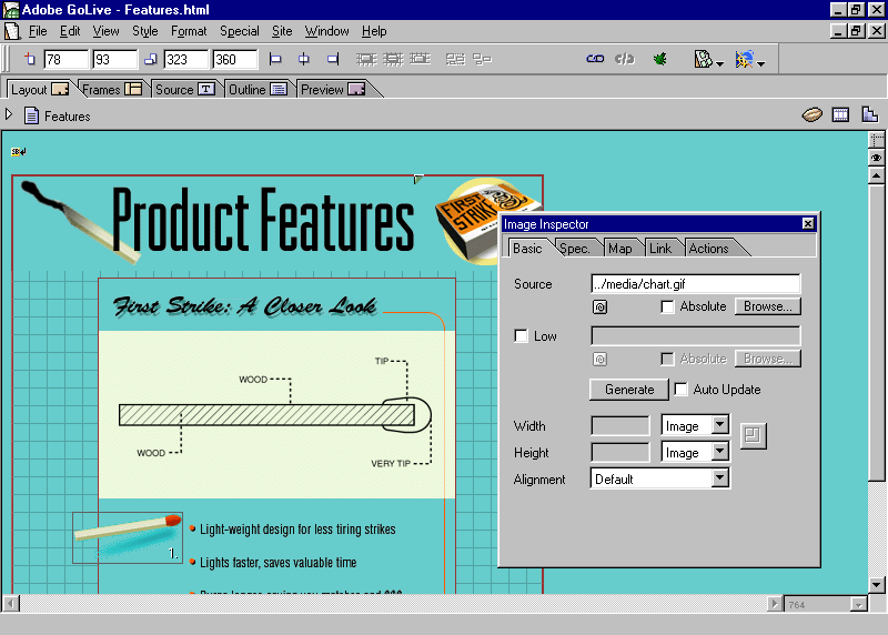 On May 17, 1999, Adobe Systems released the Adobe GoLive 4.0 Adobe GoLive 4.0 was WYSIWYG HTML editor, which was designed to allow users to create and manage websites using a visual interface, as well as providing advanced features for HTML, CSS, JavaScript. #WebDesignHistory