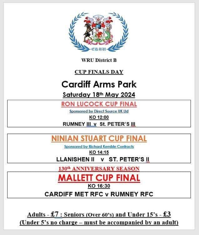 Join us tomorrow for the Cardiff East District Finals. Entry is just £7 and covers all 3⃣ games 👊 Full info ⤵️