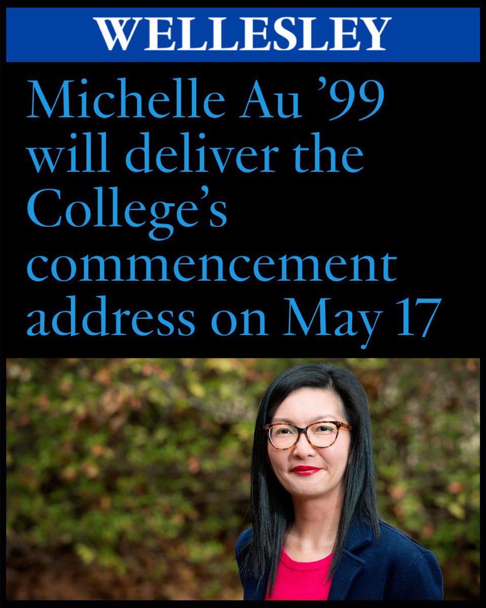 Beyond honored this morning to deliver the commencement address at @Wellesley College’s 146th commencement ceremony. wellesley.edu/news/michelle-… Join us on campus, or watch the livestream here ➡️ wellesley.edu/news-events/we… (Ceremony starts 10:30am ET.)