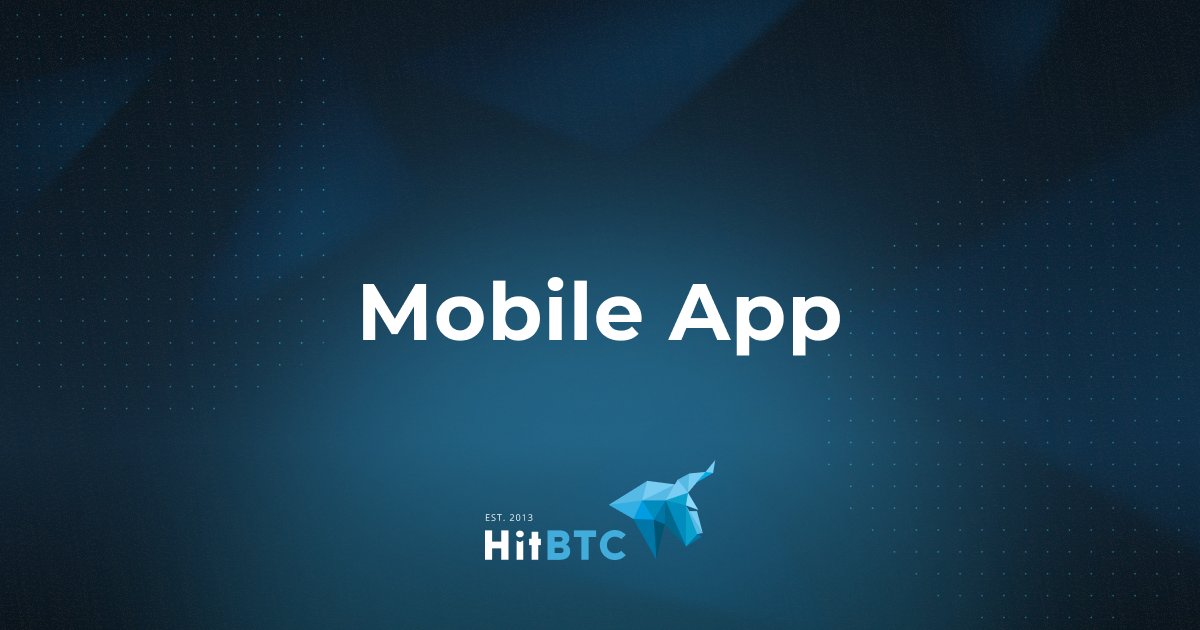 Download the HitBTC mobile app, which has all of our most important features. In the app, you can easily set up an account, complete a quick KYC check, add a debit card, and buy your first token. iOS: apps.apple.com/gb/app/hitbtc-… Android: play.google.com/store/apps/det…