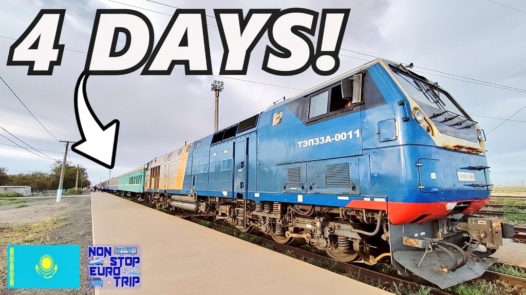 MY 250th VIDEO NOW LIVE 😁🥳

Today we're in #Kazakhstan taking an epic 4 day, 3 night sleeper train to cross the world's 9th largest country from west to east... How it is? 🇰🇿👇🏻

Link: youtu.be/ZqWIk59nxMY